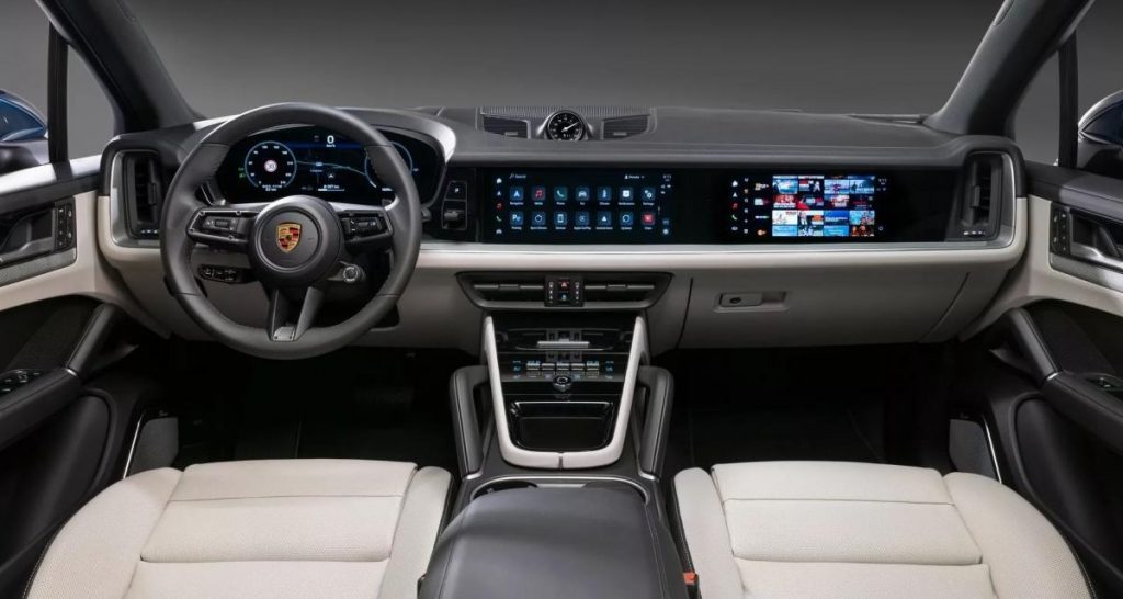 L’intérieur du prochain Cayenne se montre