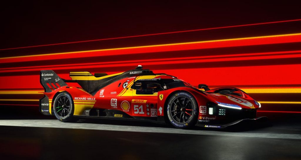 La livrée 2024 de la Ferrari 499P mêle histoire et avenir