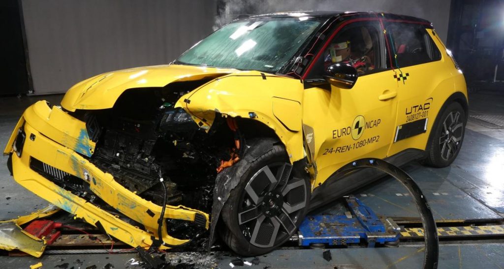 La Renault 5 E-Tech se plante à l’Euro NCAP