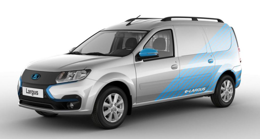 Lada e-Largus, concept électrique
