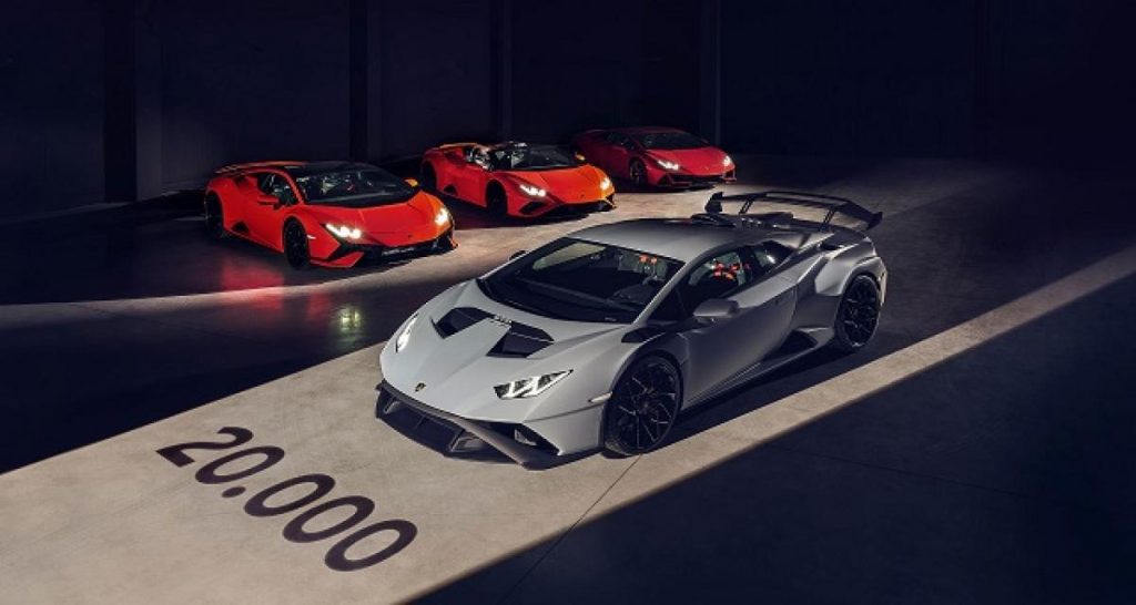 Lamborghini célèbre la 20000e Huracan produite