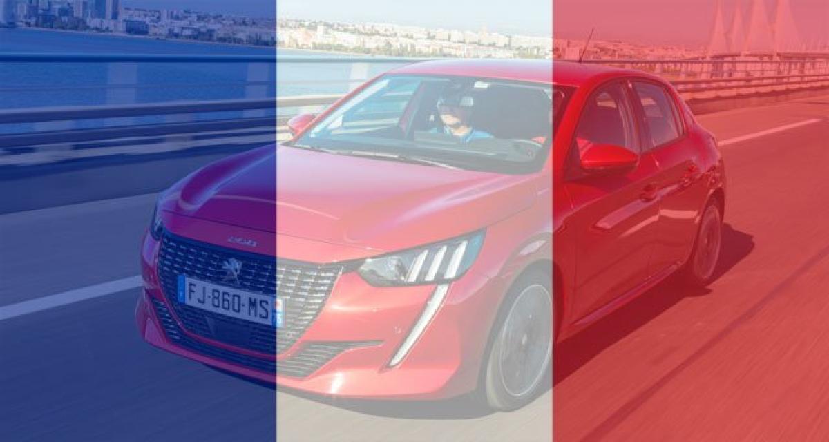La Peugeot 206 est leader du marché français en octobre 2024
