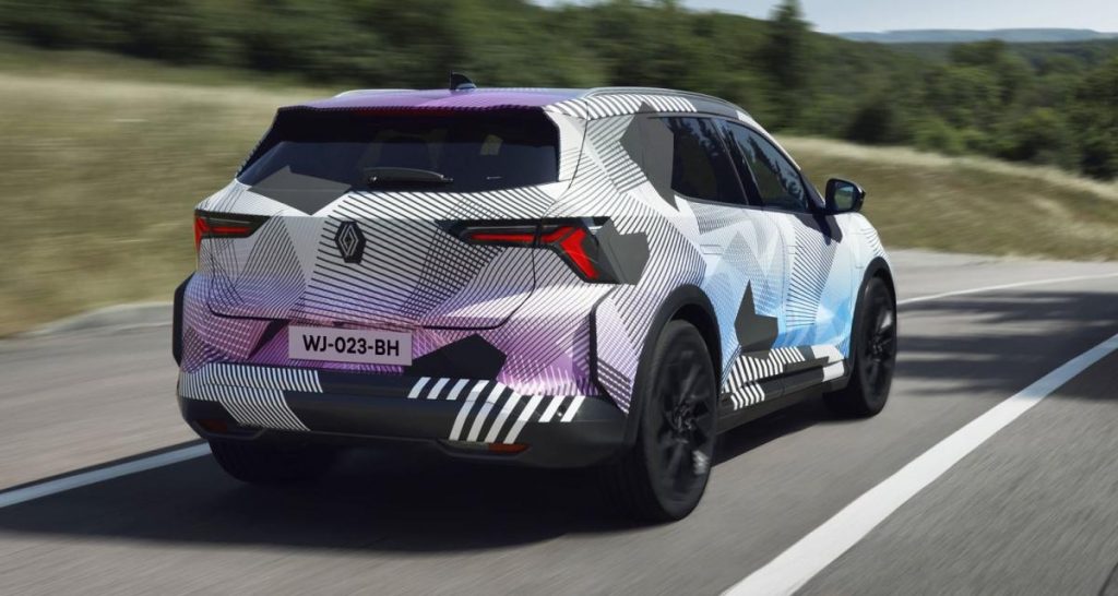 Le nouveau Renault Scenic E-Tech Electric se montre