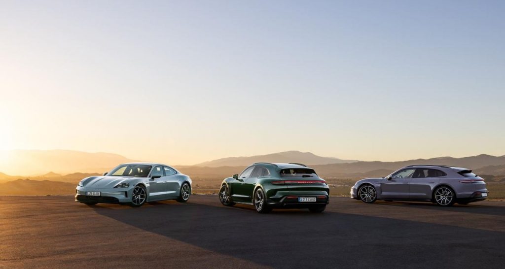 Le Porsche Taycan poussé à 678 km et 952 chevaux !
