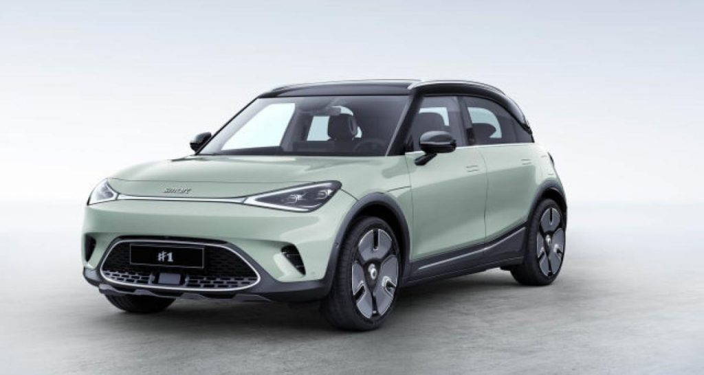 Le SUV compact smart #1 officiellement dévoilé