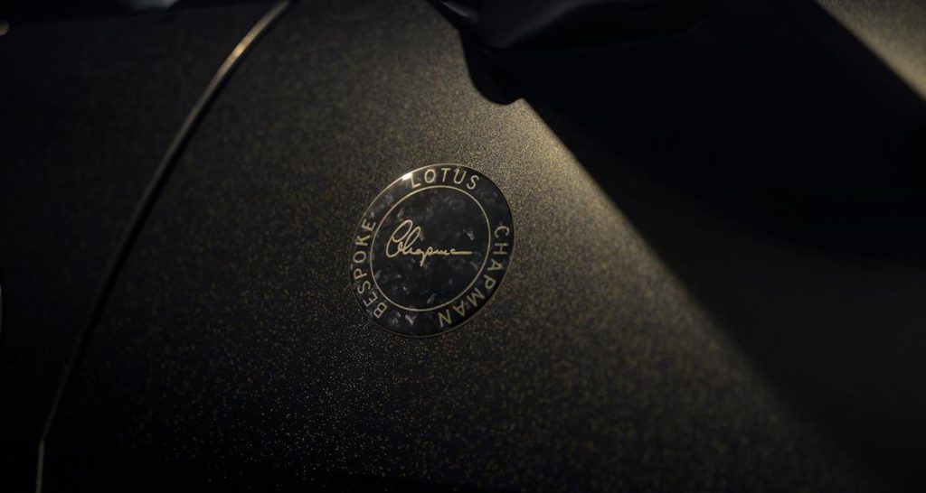 Lotus Chapman Bespoke : le sur mesure de Lotus
