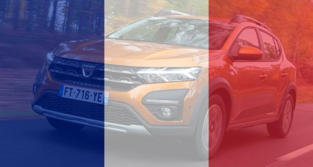 Marché français janvier 2023, la Sandero en tête des ventes