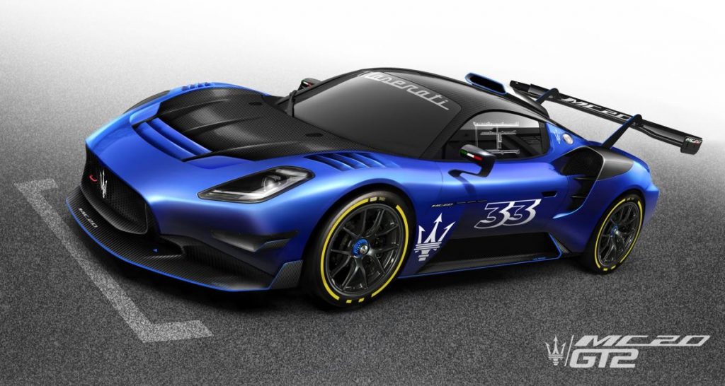 Maserati engage la MC20 en classe GT2