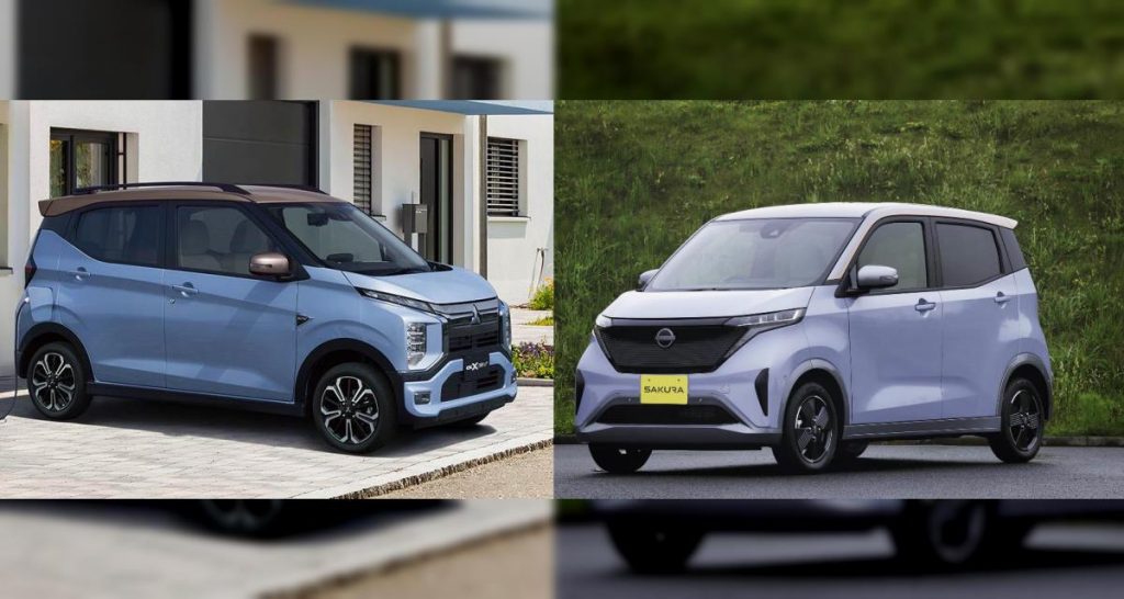 Nissan Sakura et Mitsubishi eK X EV
