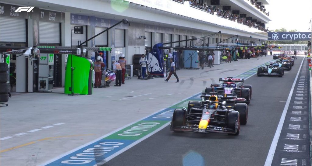 Qualif Sprint Miami 2024 : Verstappen a eu chaud