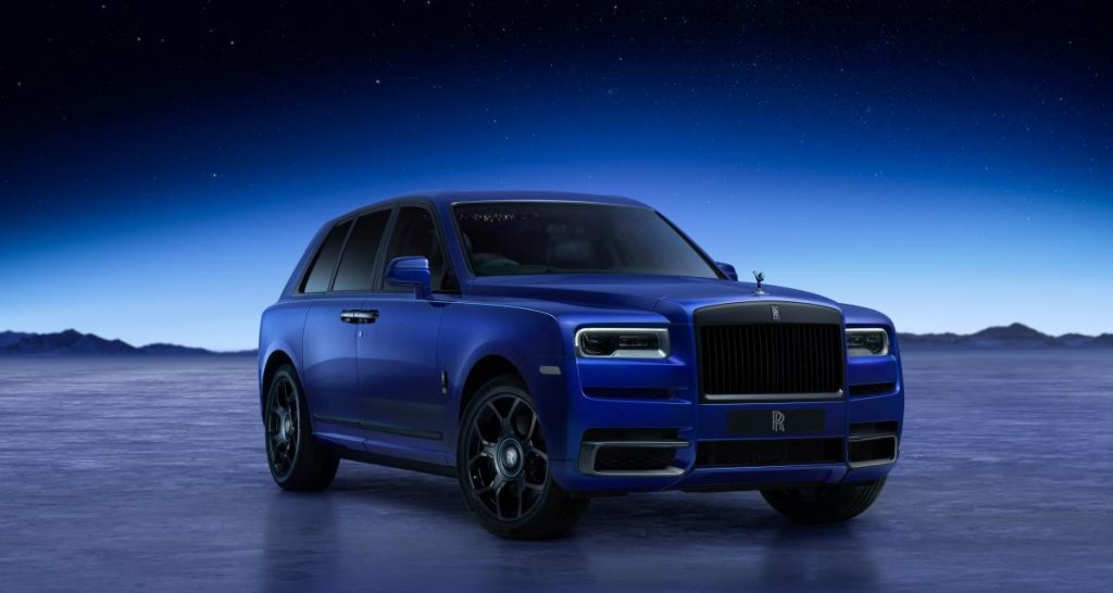 Rollys-Royce Cullinan Blue Shadow : ode à l’espace