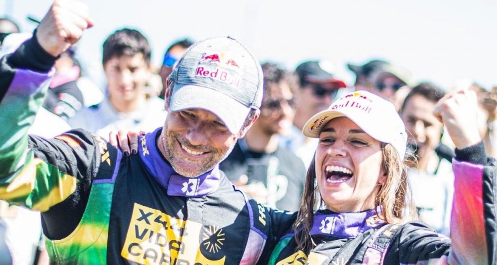 Sebastien Loeb et Cristina Gutierrez champions d’Extreme E