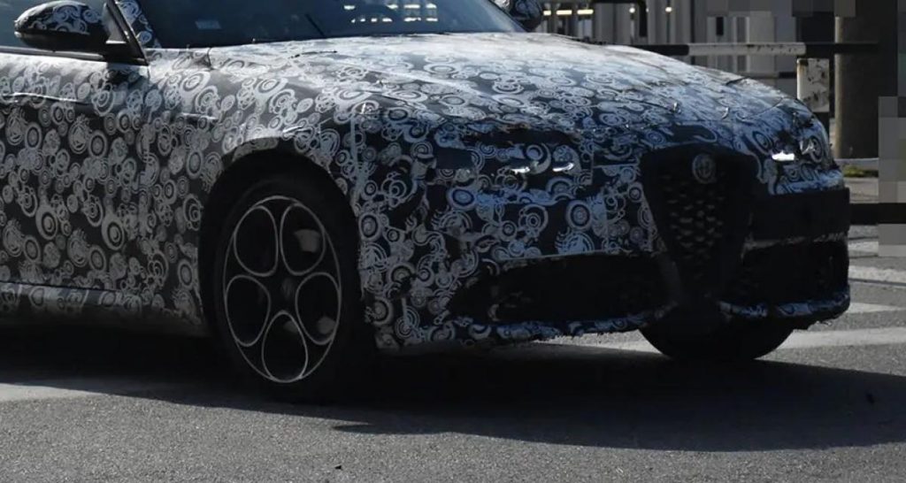 Spyshot : Alfa Romeo Giulia MY2023