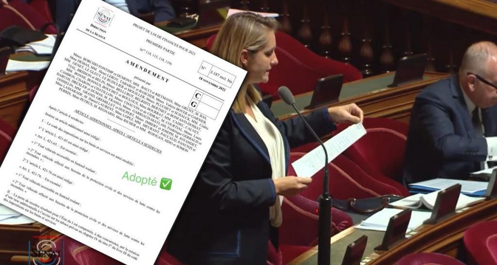 Suppression du malus écologique pour les sapeurs-pompiers