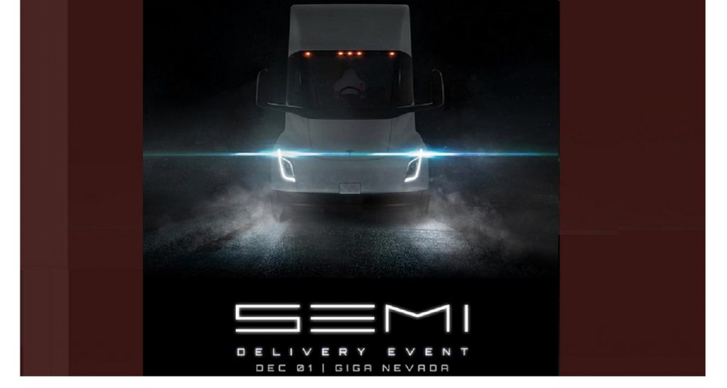 Tesla confirme la date du « Delivery Event » de son Semi