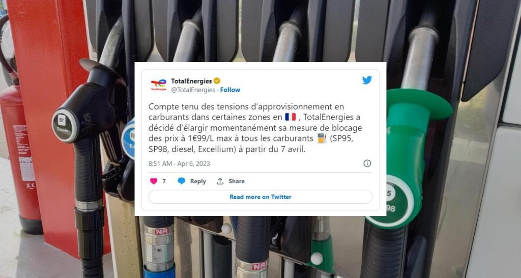 TotalEnergies plafonne tous les carburants