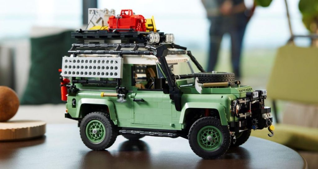 Très chouette ce Defender en LEGO !