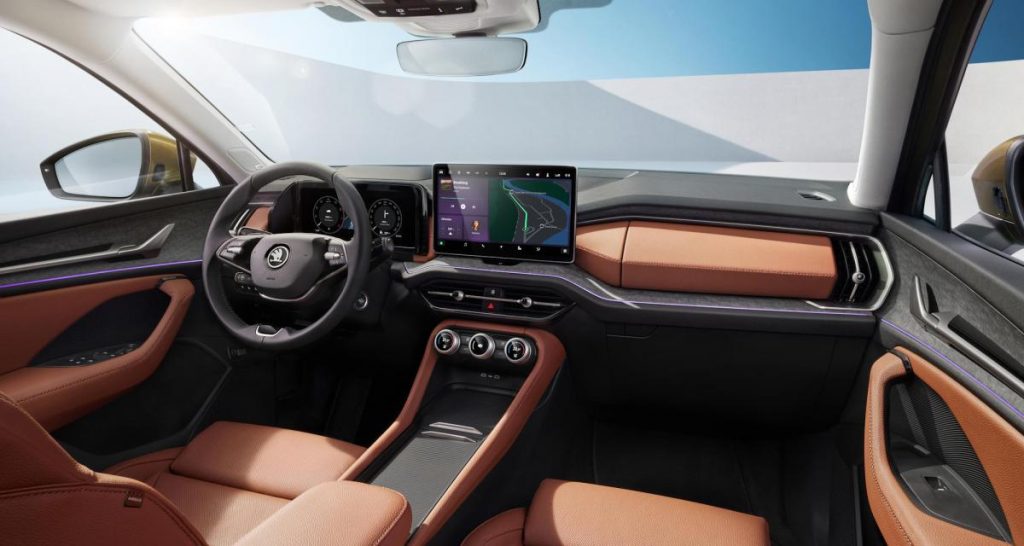 Voici l’intérieur des nouvelles Skoda Kodiaq et Superb