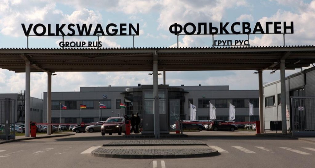 Volkswagen a finalisé la cession de son usine russe de Kalouga