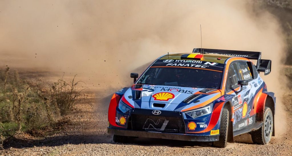 WRC Acropolis : Neuville/Wydaeghe emmènent un triplé Hyundai