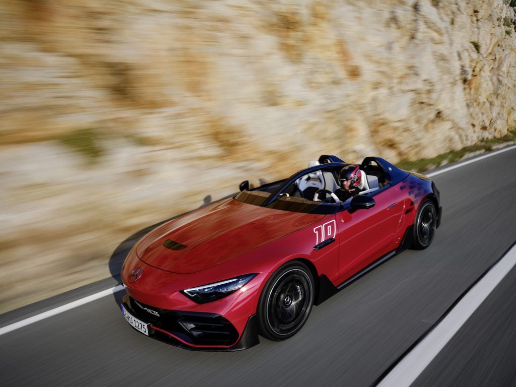 Mercedes PureSpeed : le premier modèle « Mythos » Mercedes Mythos PureSpeed