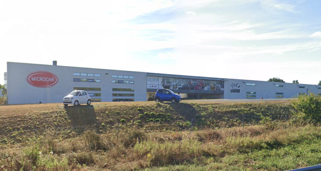 Ligier va fermer son usine de Montaigu (Vendée) L'usine Microcar (groupe Ligier) à Boufféré à côté de Montaigu en Vendée