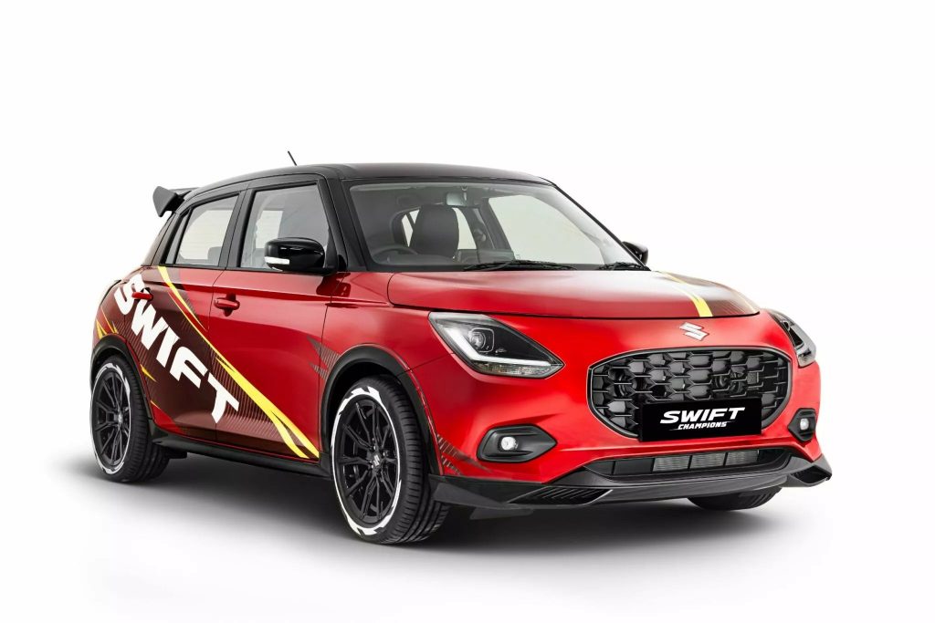 Suzuki dévoile des concepts Jimny Conqueror et Swift Champions Suzuki Swift Champions