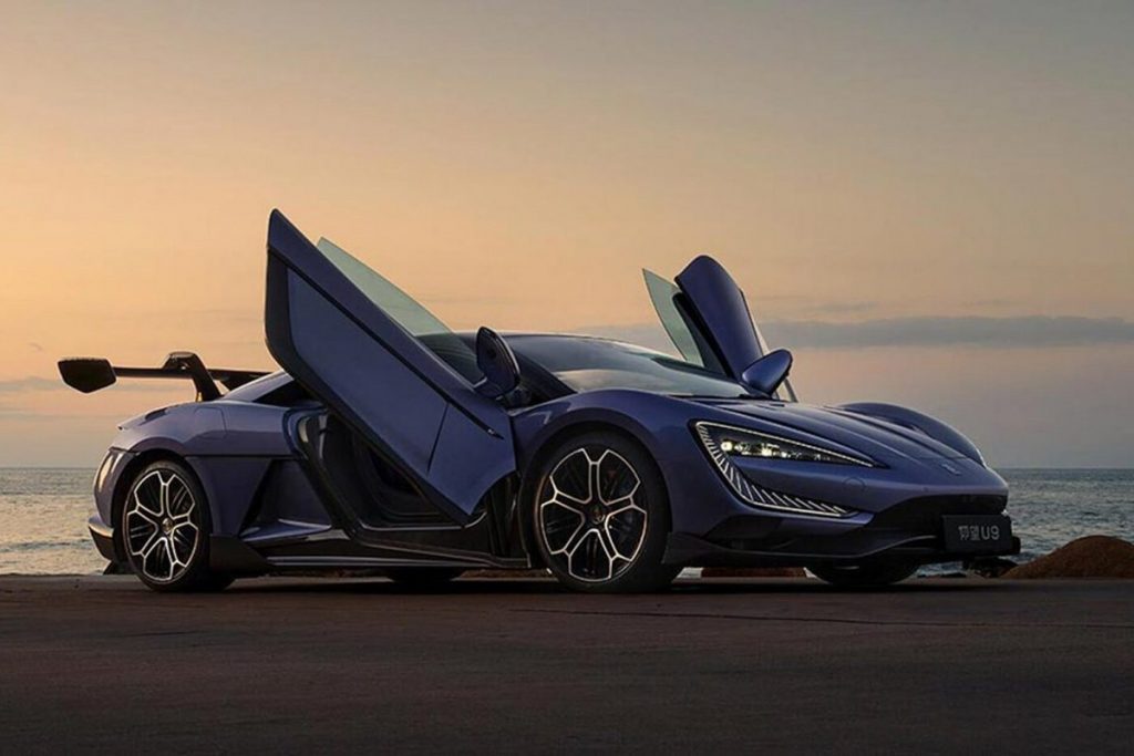 La YangWang U9, supercar &eacute;lectrique chinoise