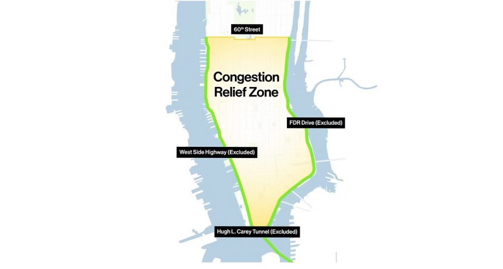 Mise en place d’un péage urbain à New-York