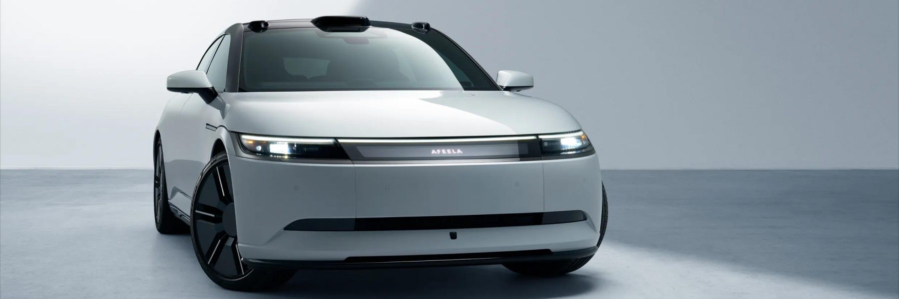 Sony Honda AFEELA pr&eacute;vue pour mi-2026. 100 % &eacute;lectrique.