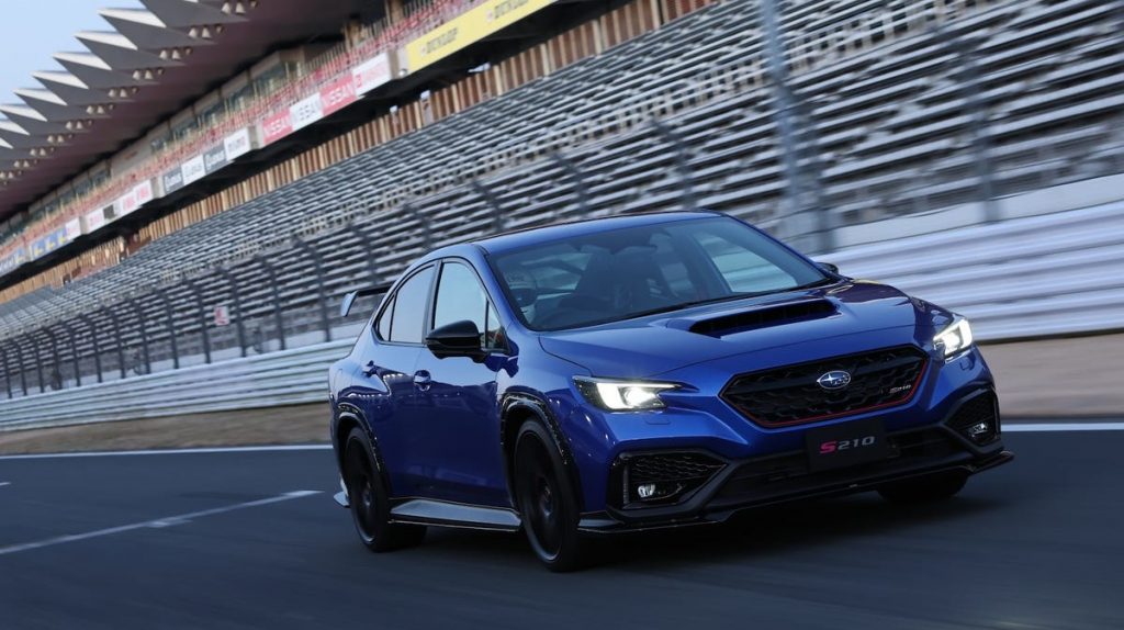 Subaru fait revenir la WRX STi Subaru WRX STi S210