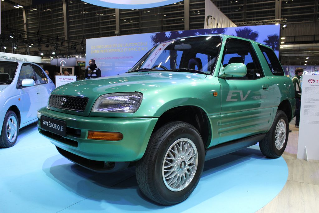 Toyota Rav4 EV - La première Rav4 électrique.