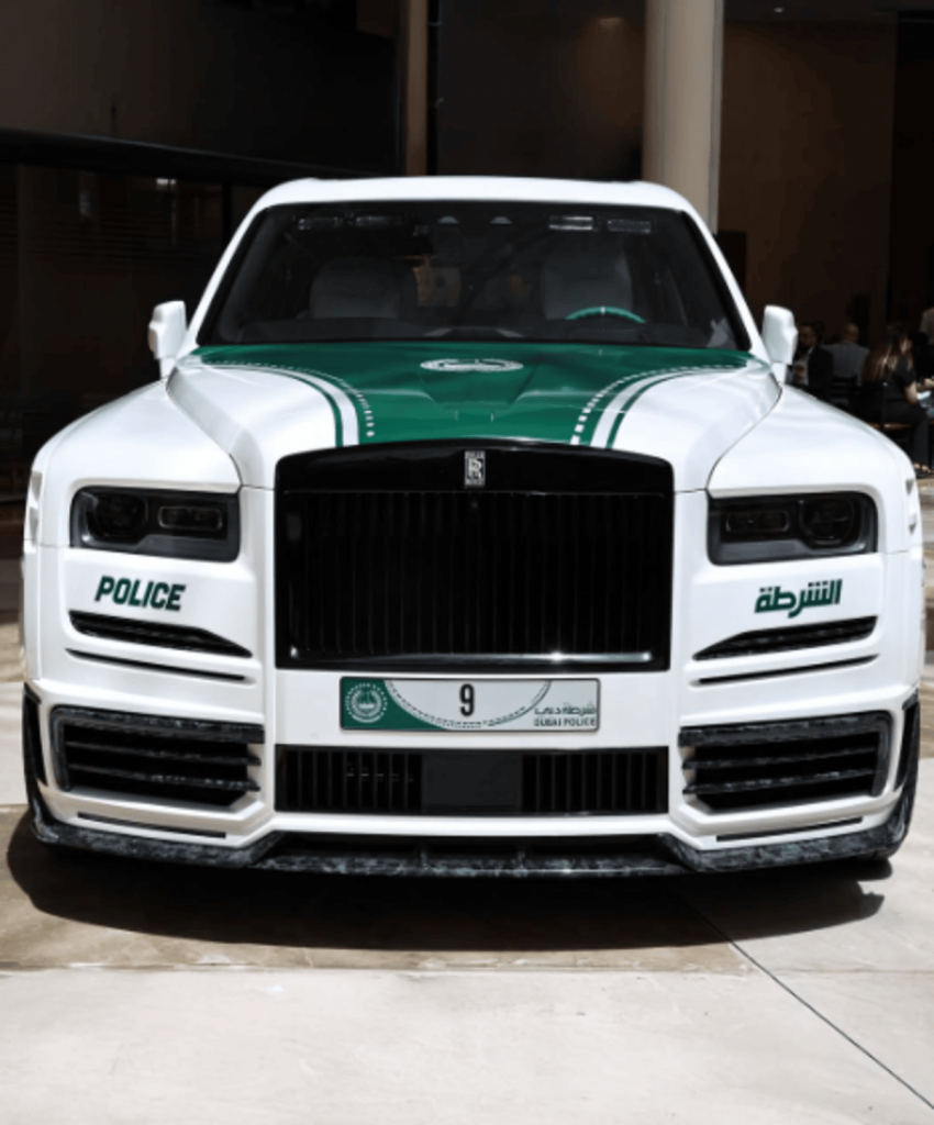 Insolite : la Police de Dubaï et son Rolls-Royce Cullinan Mansory