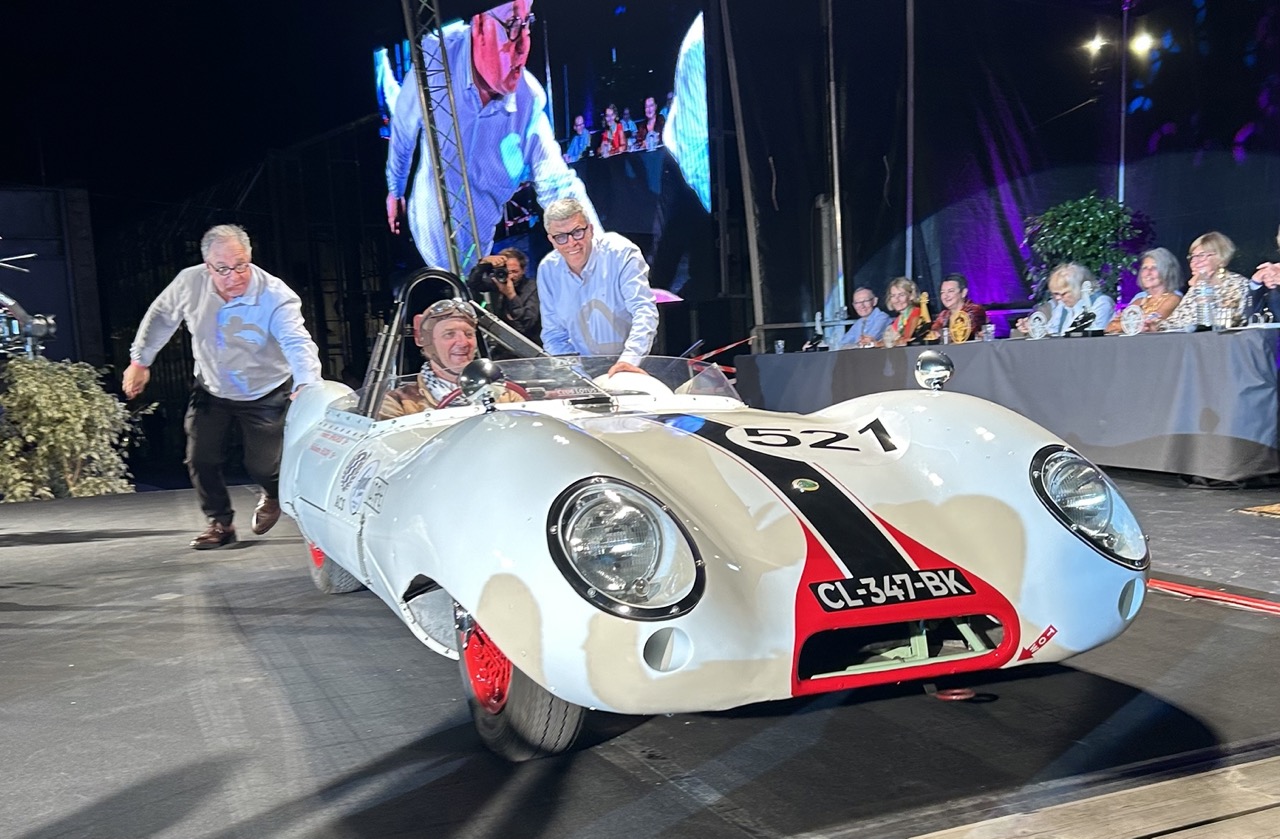 Igor Biétry et François Allain au concours d'élégance du circuit des Remparts