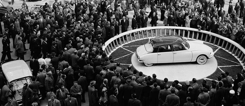 Citroën DS au Salon de Paris 1955