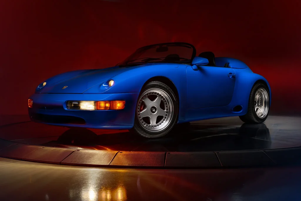Porsche 964 Speedster de 1994 à vendre : elle affiche moins de 10000 kms au compteur