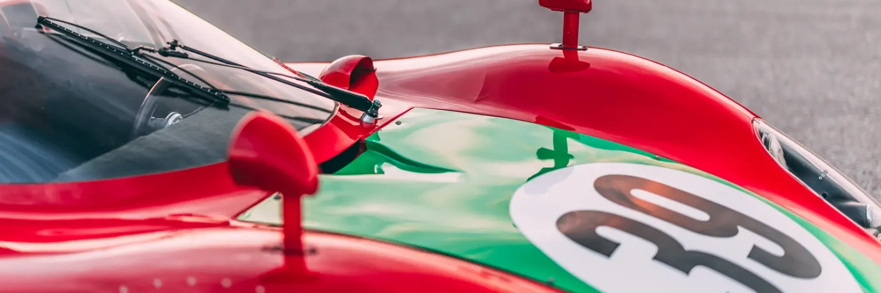 Un prototype Alfa Romeo Tipo 33/2 Daytona de 1968 qui a particip&eacute; aux 24h du Mans est &agrave; vendre