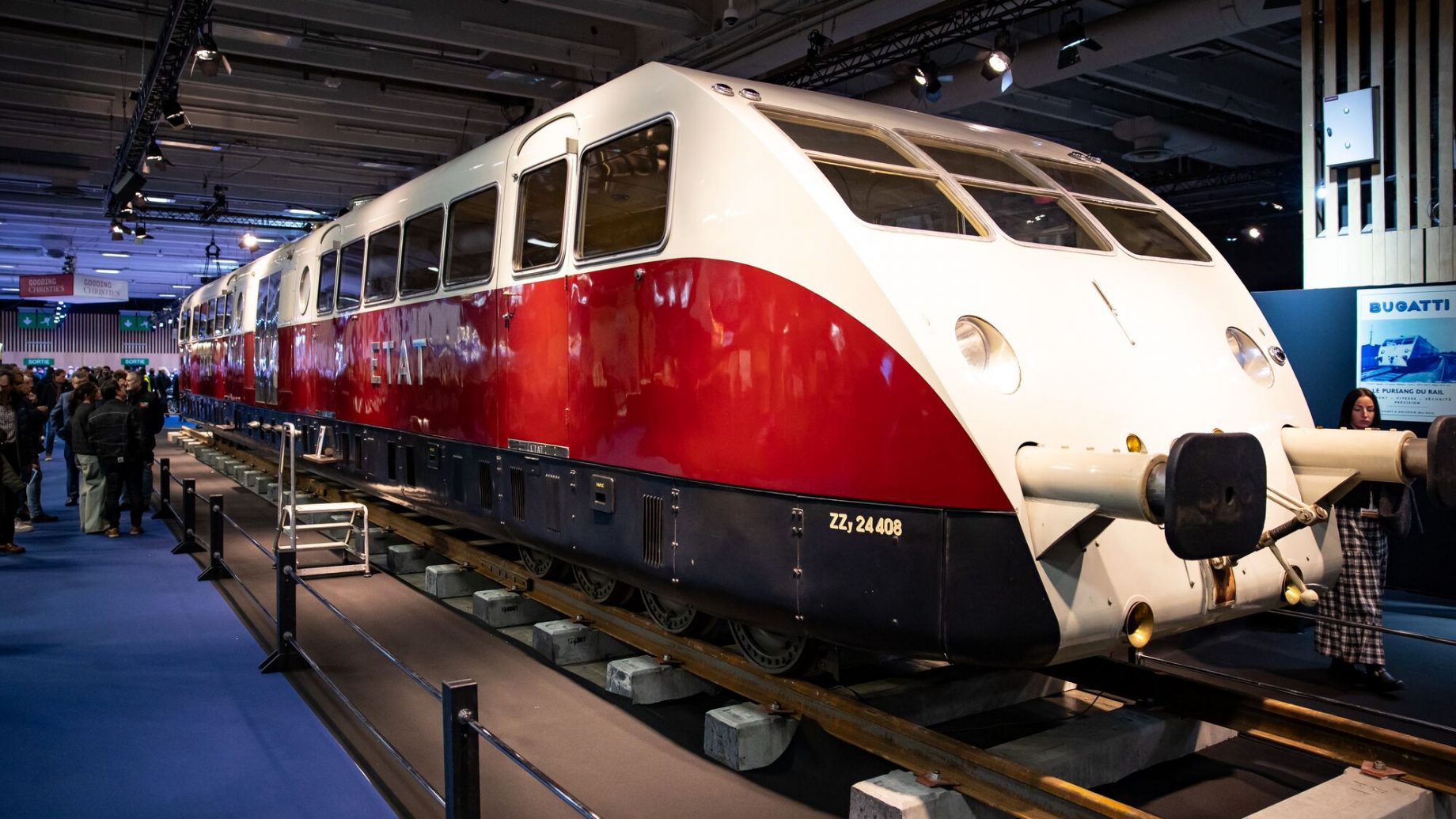 Autorail Bugatti Pr&eacute;sidentiel 800cv