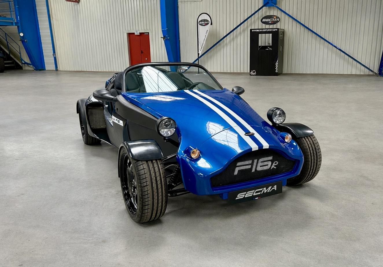 Le nouveau SECMA F16 R&eacute;tro pr&eacute;sent&eacute; au salon R&eacute;tromobile