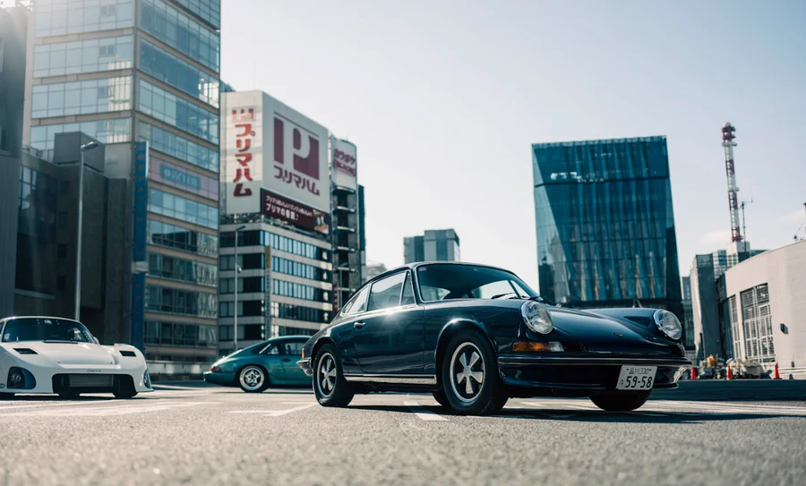 Luft Tokyo 2026 : les classiques Porsche s'exposent en plein autoroute, au c&oelig;ur de Ginza