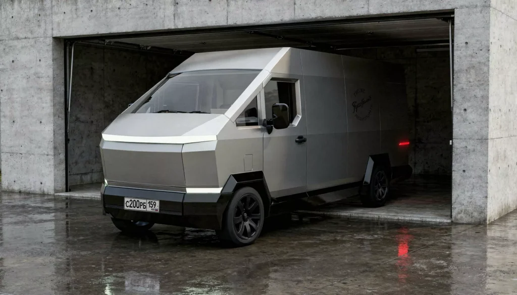 Et si le Tesla Cybervan existait déjà… en Russie ?