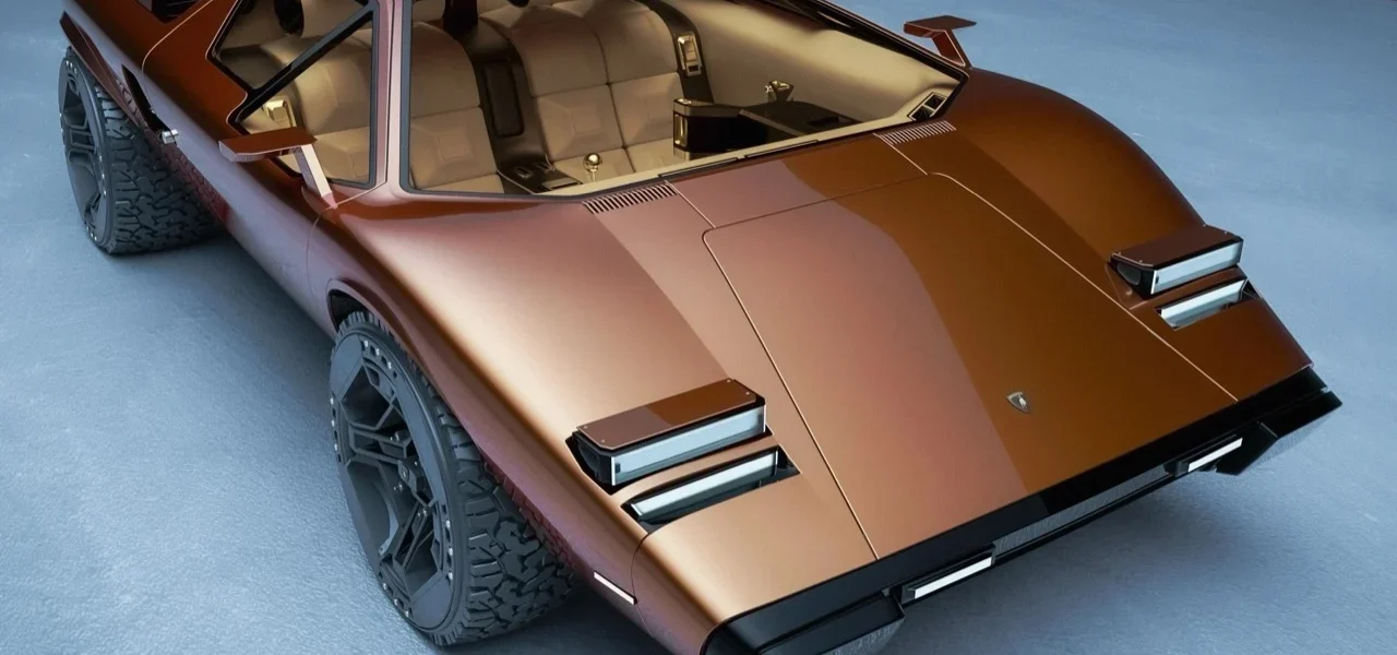 La Lamborghini Countach est de retour en version off-road