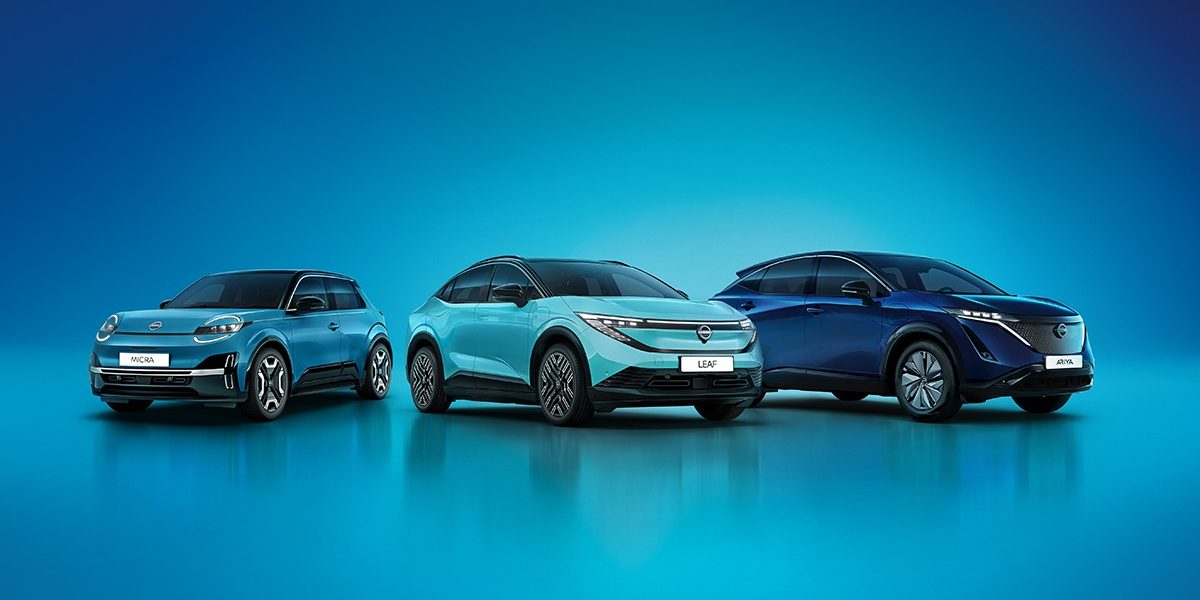  De la citadine &agrave; la familiale : Nissan propose une gamme &eacute;lectrique compl&egrave;te