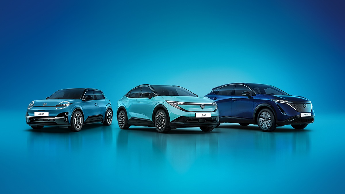  De la citadine &agrave; la familiale : Nissan propose une gamme &eacute;lectrique compl&egrave;te