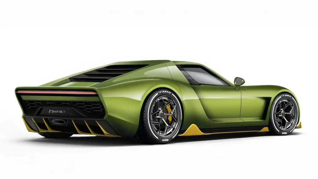 La Lamborghini Miura se r&eacute;invente dans une version radicale SVR