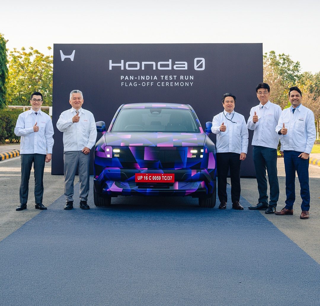 Honda 0 &alpha; sur les routes d'Inde