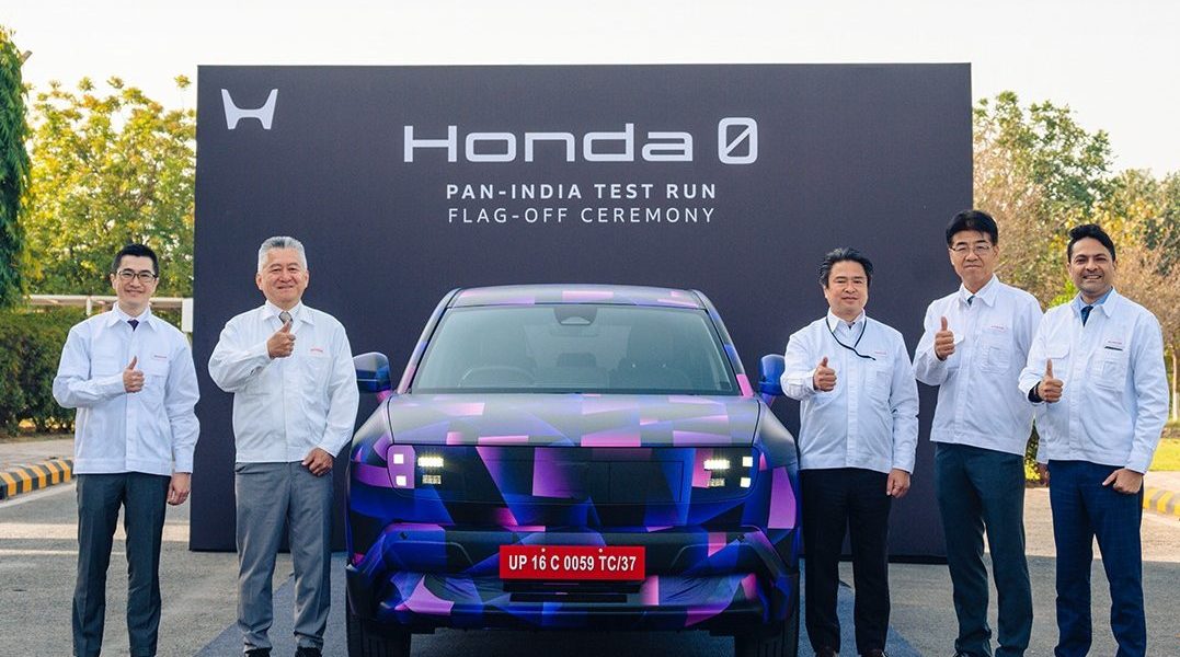 Honda 0 &alpha; sur les routes indiennes