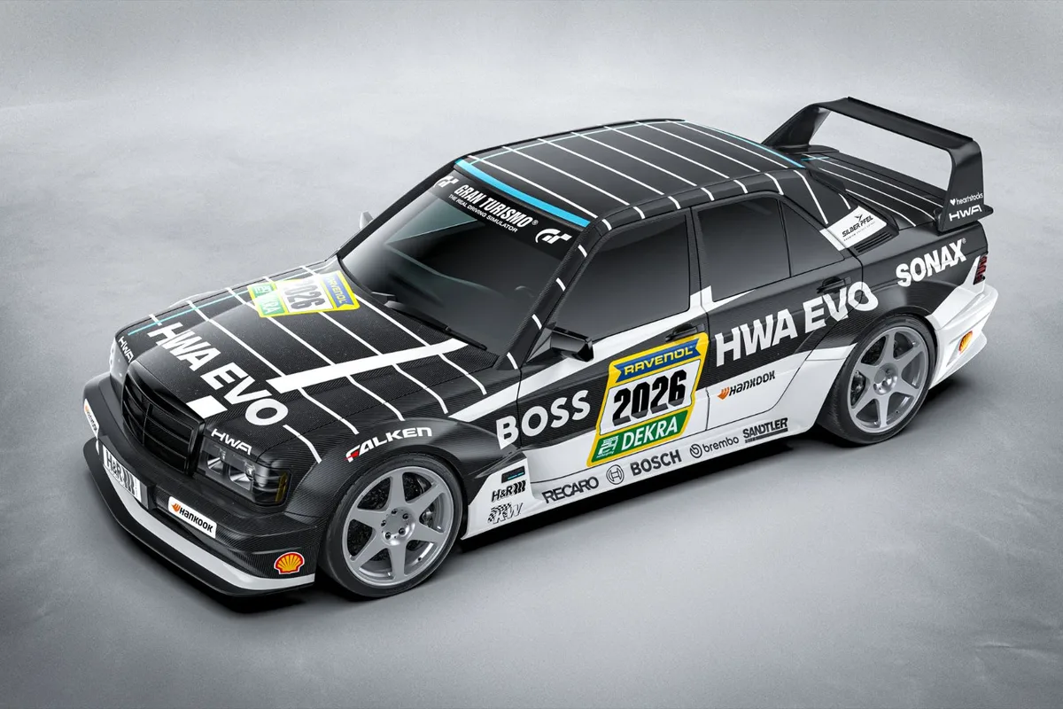 Cette Mercedes des ann&eacute;es 90 revient en comp&eacute;tition boost&eacute;e &agrave; 550 chevaux