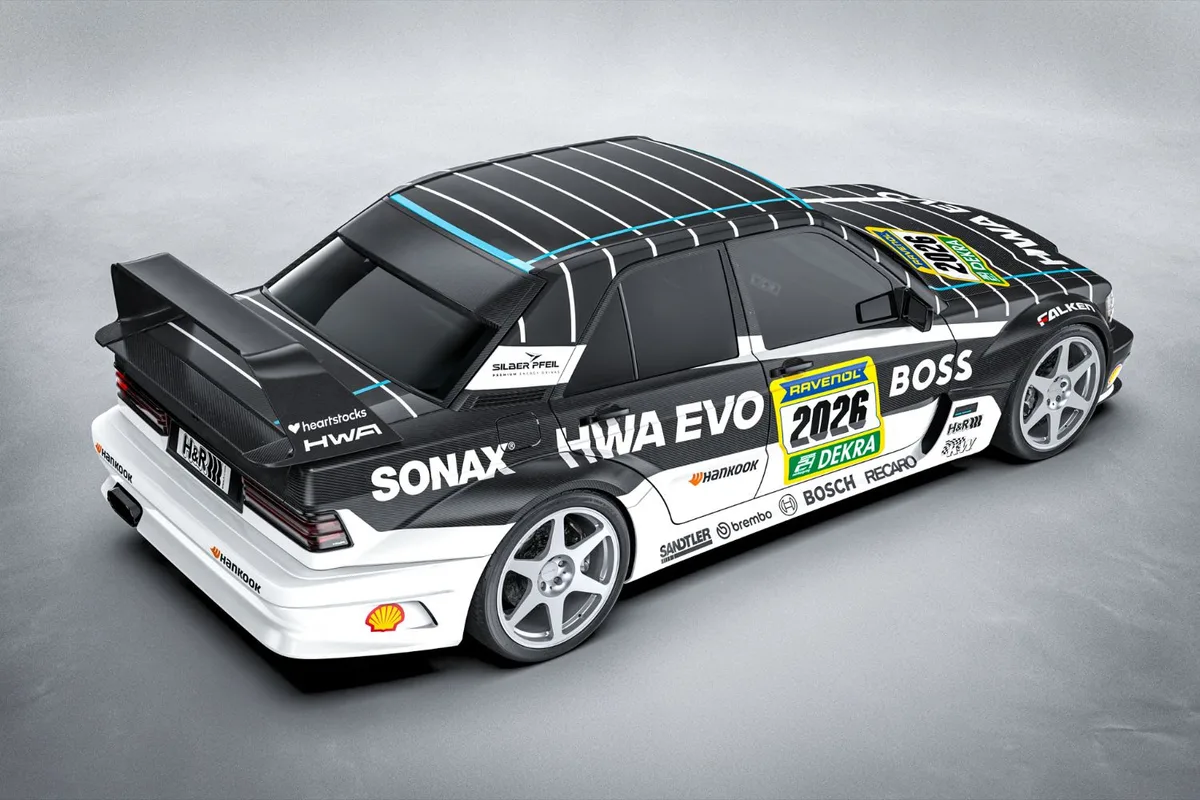 Cette Mercedes des ann&eacute;es 90 revient en comp&eacute;tition boost&eacute;e &agrave; 550 chevaux