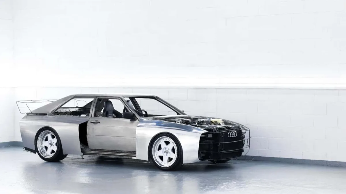 Une des 11452 Audi Quattro produites reçoit un moteur V8 de 600 chevaux Une des 11452 Audi Quattro produites reçoit un moteur V8 de 600 chevaux